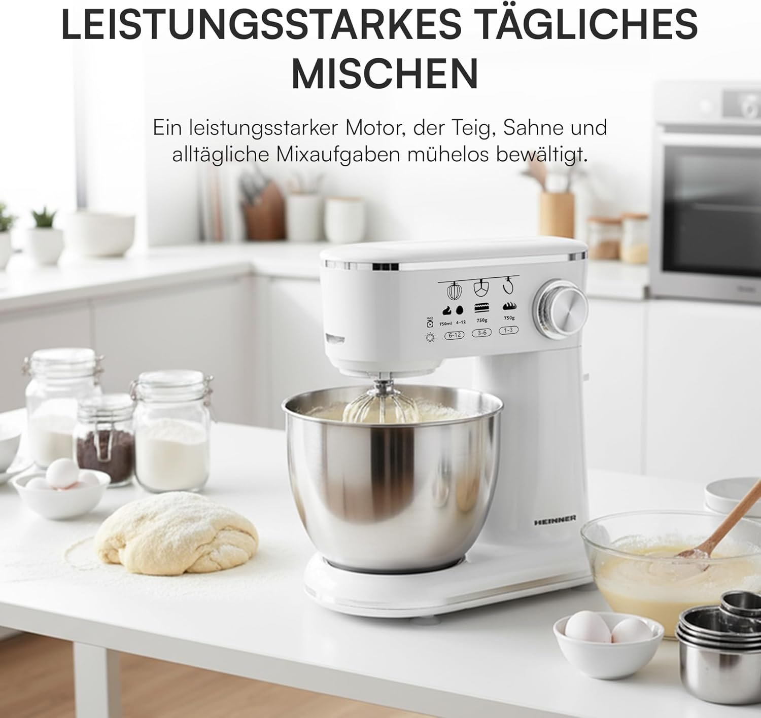 HPM 5L Standmixer – 600W mit Zubehör – Image 4