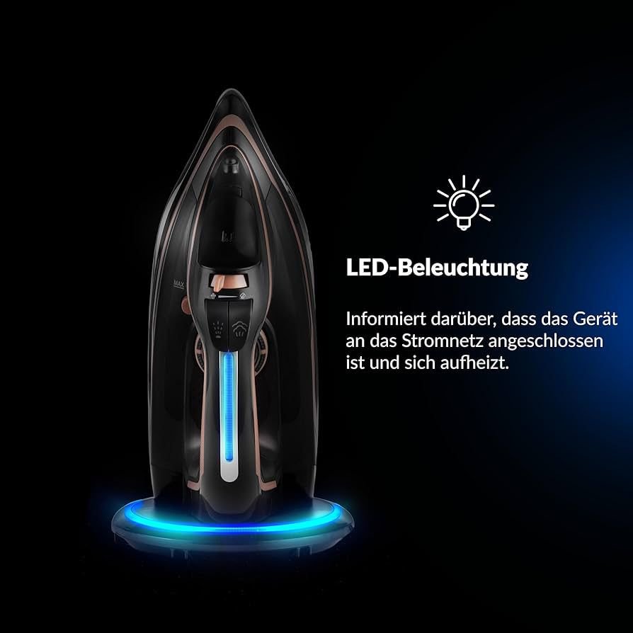 LEHMANN kabelloses Dampfbügeleisen – Image 3