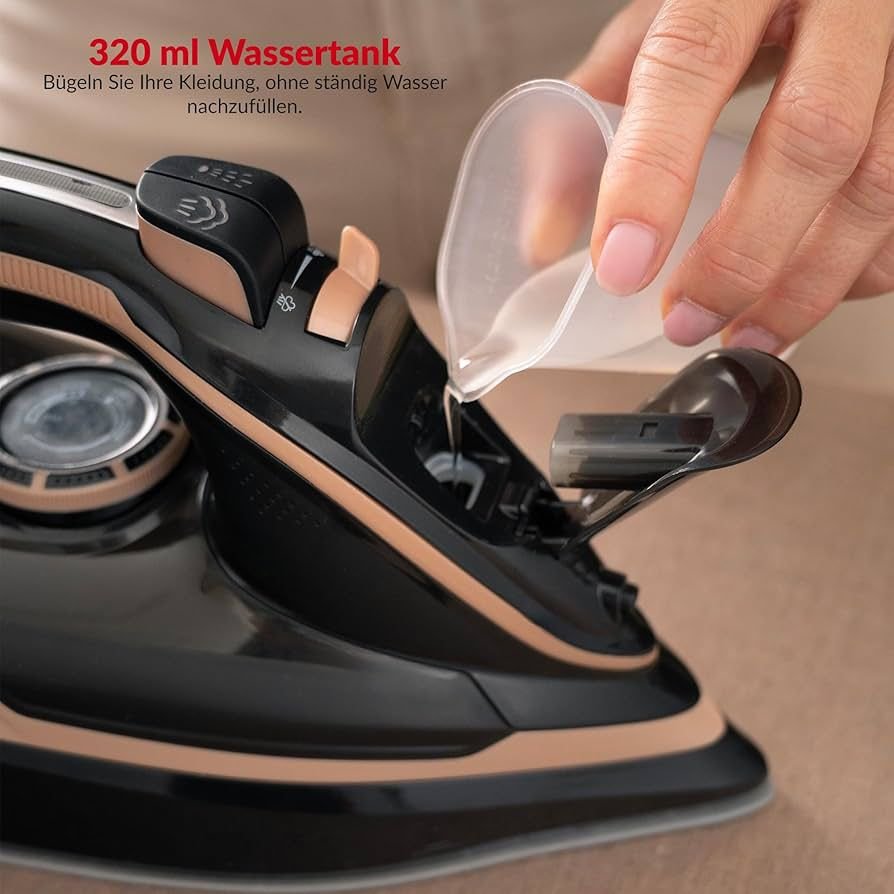 LEHMANN kabelloses Dampfbügeleisen – Image 5