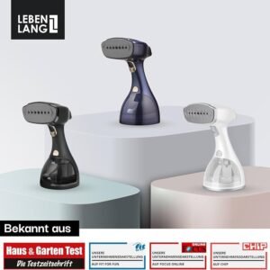 LEBENLANG Dampfsteamer 1500 W TESTSIEGER