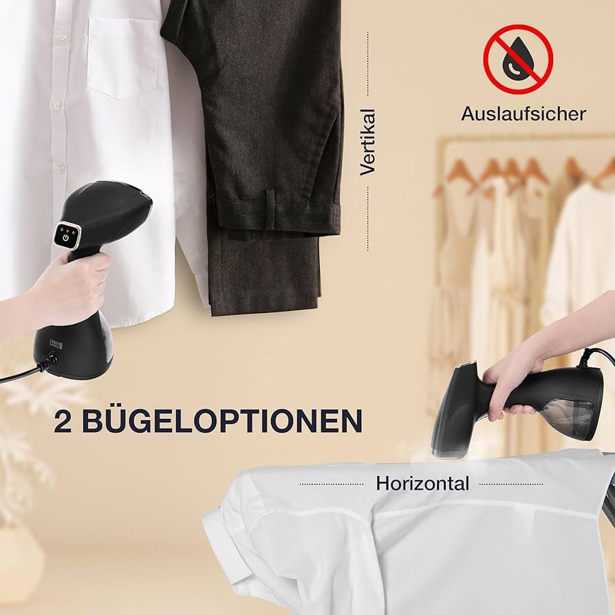 LEBENLANG Dampfsteamer 1500 W TESTSIEGER – Image 4