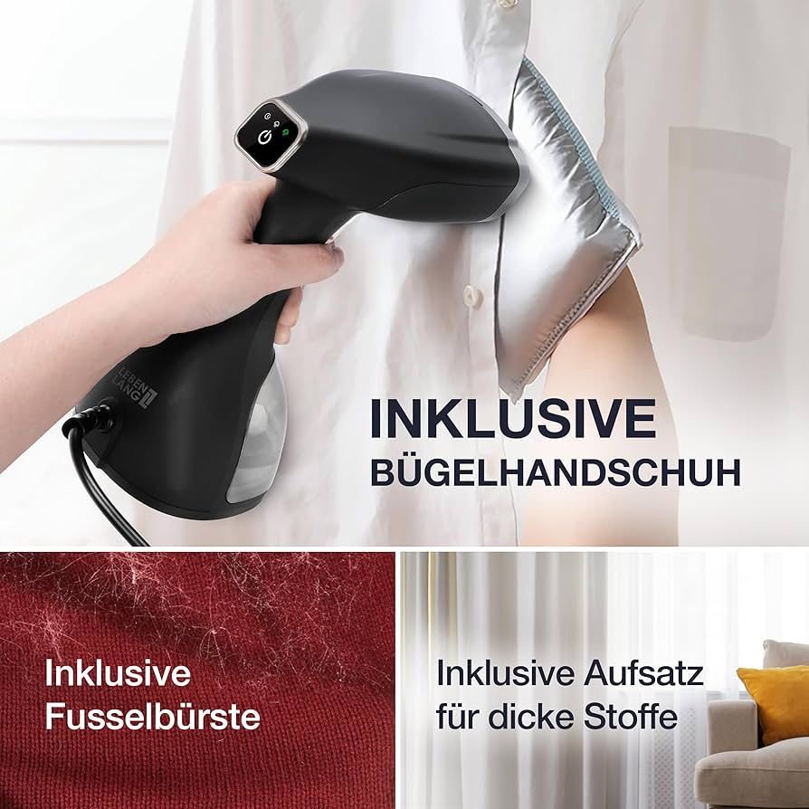 LEBENLANG Dampfsteamer 1500 W TESTSIEGER – Image 2